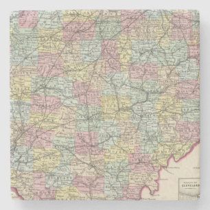 Ohio 6 steinuntersetzer