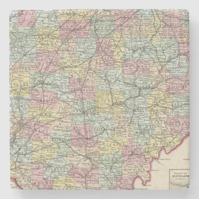 Ohio 6 steinuntersetzer (Vorderseite)