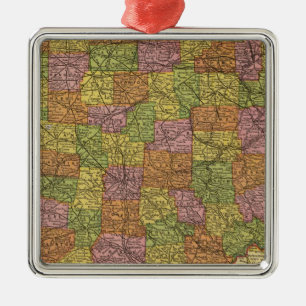 Ohio 7 silbernes ornament