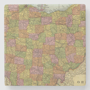 Ohio 7 steinuntersetzer