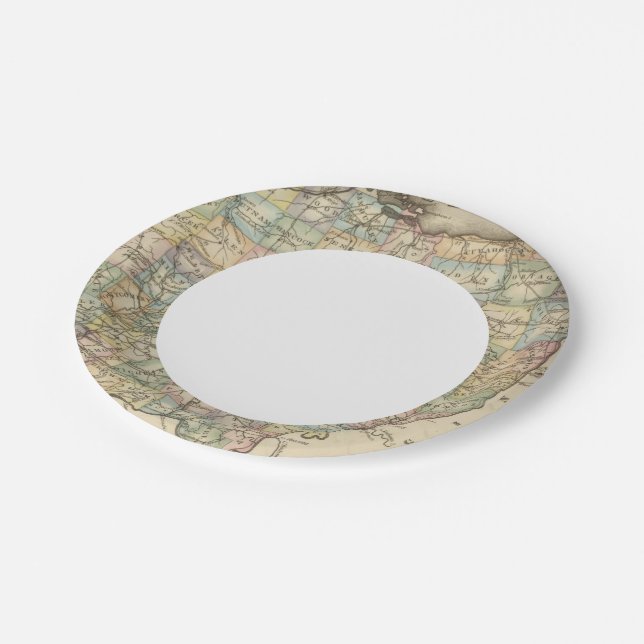 Ohio 8 pappteller (Schrägansicht)