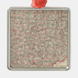 Ohio 9 ornament aus metall