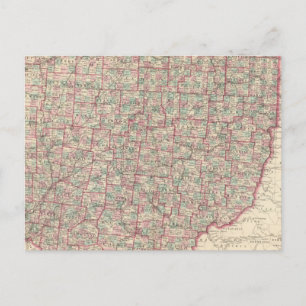 Ohio 9 postkarte