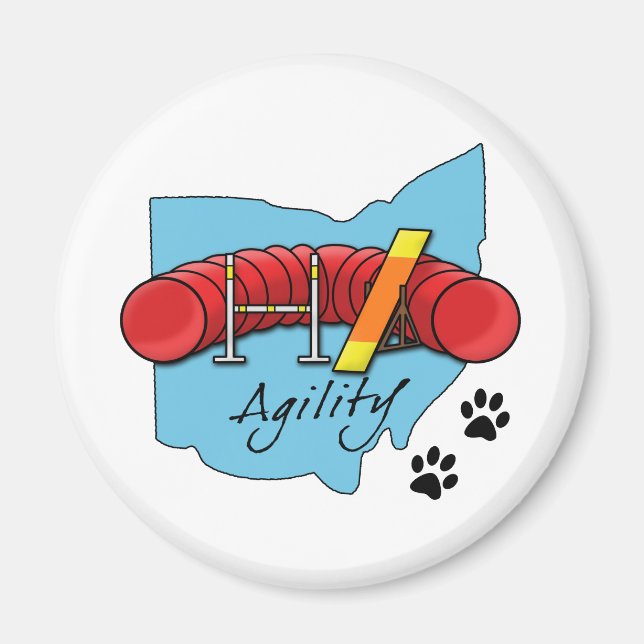 Ohio Agility Magnet (Vorne)