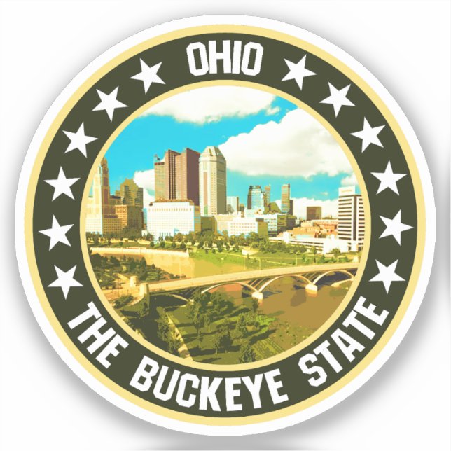 Ohio Aufkleber (Vorderseite)