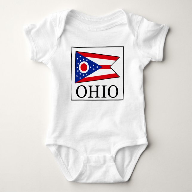 Ohio Baby Strampler (Vorderseite)