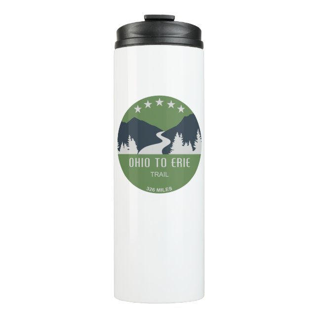 Ohio bis Erie Trail Thermosbecher (Vorderseite)
