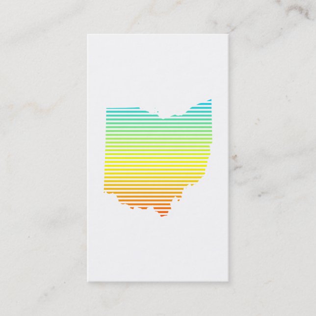 Ohio chill fade visitenkarte (Vorderseite)