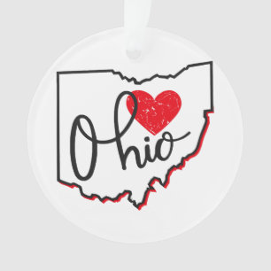 Ohio Day Ornament