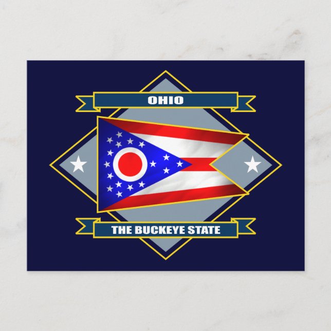 Ohio Diamond Postkarte (Vorderseite)