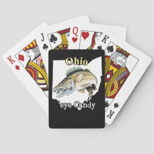 Ohio 'Eye Candy Fun Walleye Angeln Karten Spielkarten