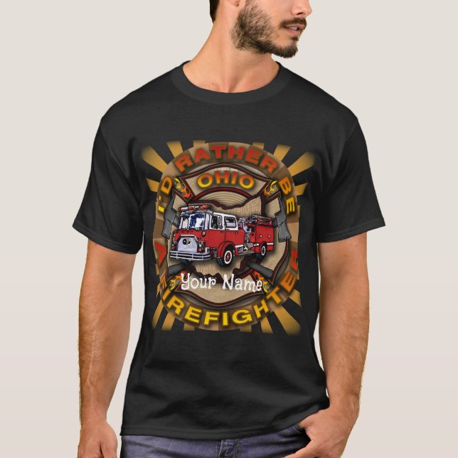 Ohio Firefighter T - Shirt (Vorderseite)