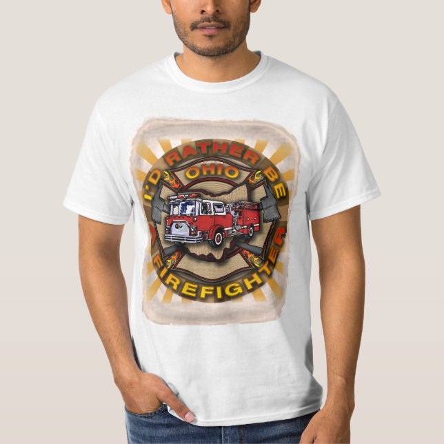 Ohio Fireman T - Shirt (Vorderseite)