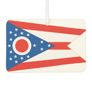 OHIO Flag - Autolufterfrischer
