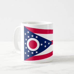 Ohio Flag: Das Buckeye-Staat-Banner Kaffeetasse