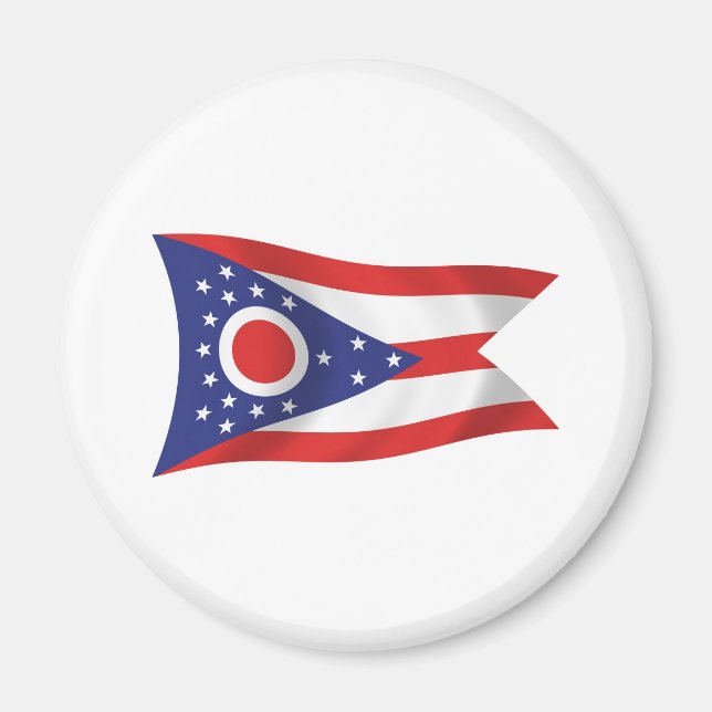 Ohio Flag Magnet (Vorne)