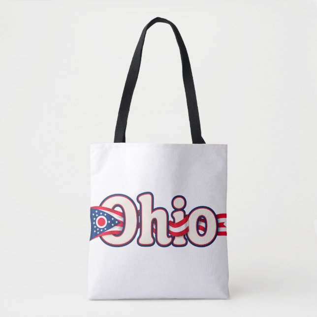 Ohio-Flag-Tasche Tasche (Vorderseite)