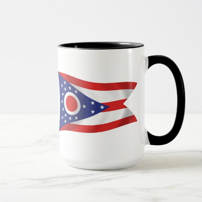 Ohio Flag Tasse (Rechts)