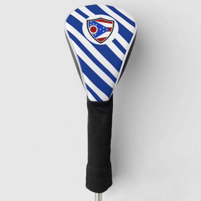 Ohio-Flagge Golf Headcover (Vorderseite)