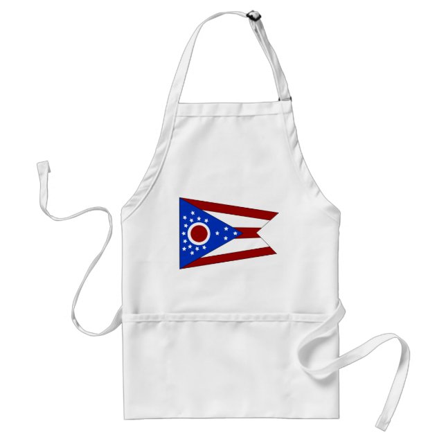 Ohio-Flagge Schürze (Vorne)
