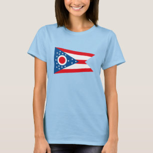 Ohio-Flaggen-T - Shirt