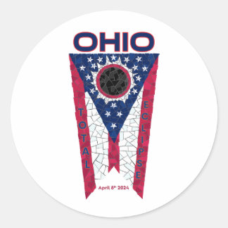 Ohio Gesamt Eclipse Rundsticker Runder Aufkleber