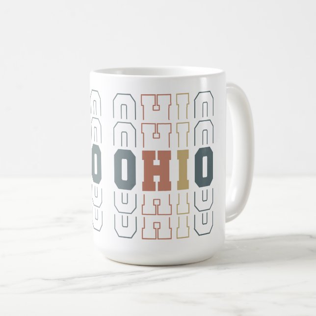 Ohio Kaffeetasse (VorderseiteRechts)