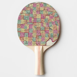Ohio-Landkreise Tischtennis Schläger