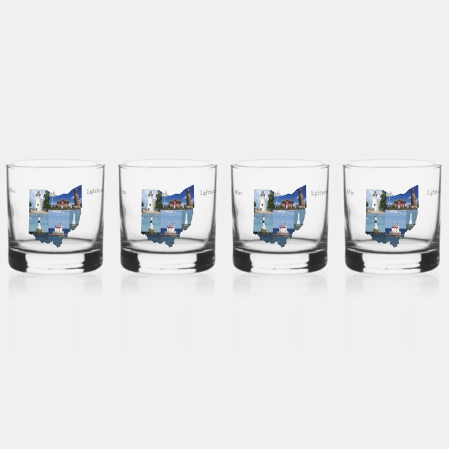 Ohio Lighthouses Glas (Vorderseite)