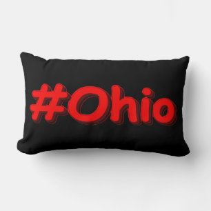 "#Ohio " Niedliches Design. Jetzt kaufen Lendenkissen