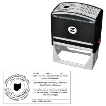 Ohio Notary Public Recognition Briefmarke
