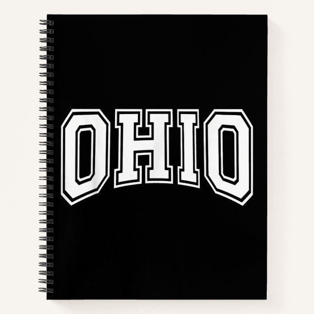 Ohio OH USA Notizbuch (Vorderseite)
