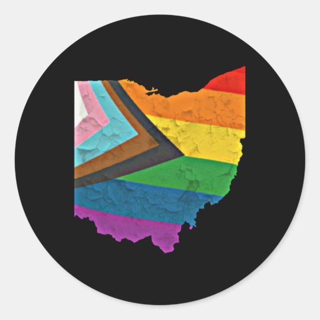 Ohio Pride Sticker (Vorderseite)