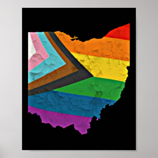 Ohio Pride Sticker Poster (Vorne)