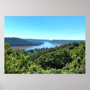 Ohio River Poster