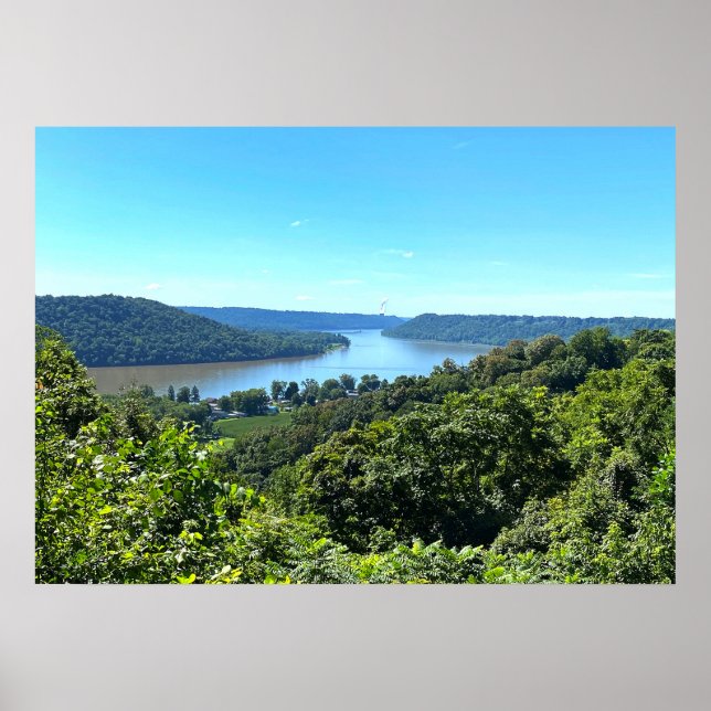 Ohio River Poster (Vorne)
