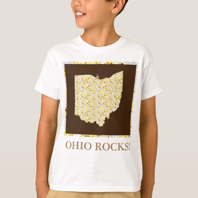 OHIO ROCKS T-Shirt (Vorderseite)