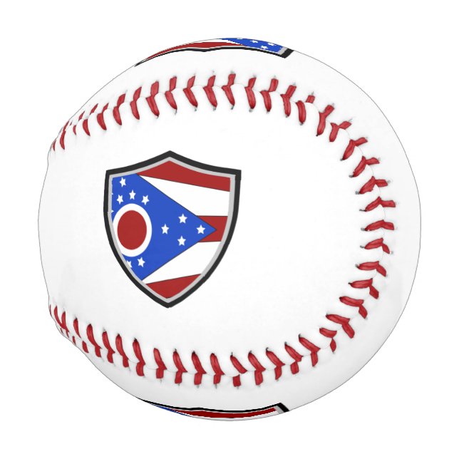 Ohio-Schild-Baseball Baseball (Vorne Rechts)