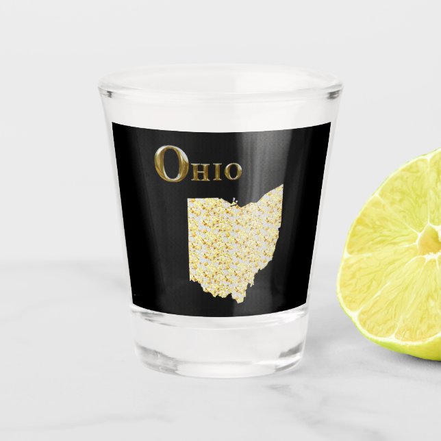 OHIO SCHNAPSGLAS (Vorderseite)
