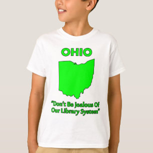 Ohio - Sei nicht neidisch auf unser Bibliothekssys T-Shirt