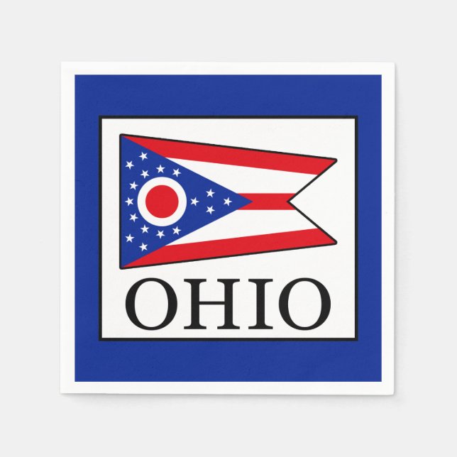 Ohio Serviette (Vorderseite)