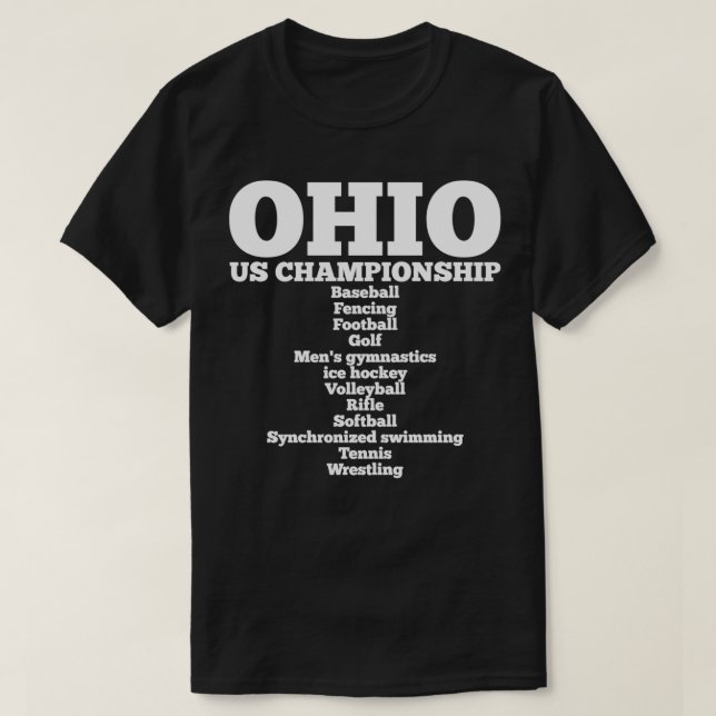 Ohio Sports T-Shirt (Design vorne)