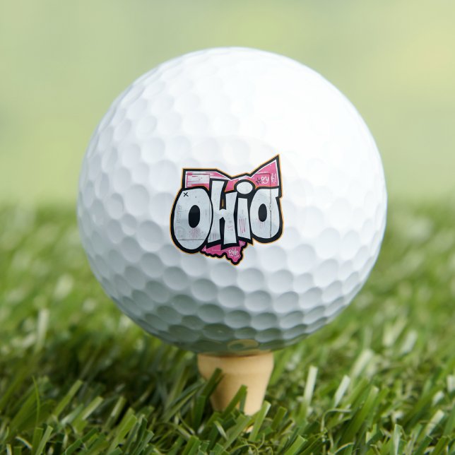 Ohio Staat Graffiti Golf Golf Golf Golfball (Von Creator hochgeladen)