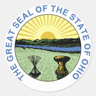Ohio Staat Siegel Stickers