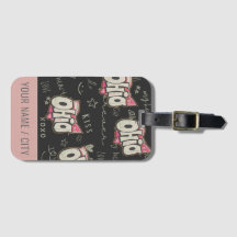 Ohio Staat von Buckeyes, rosa Liebe Accessoire