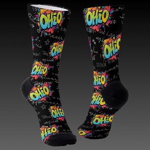 Ohio Staat von Buckeyes usa Socks Socken