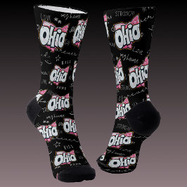 Ohio Staat von Buckeyes usa Socks Socken