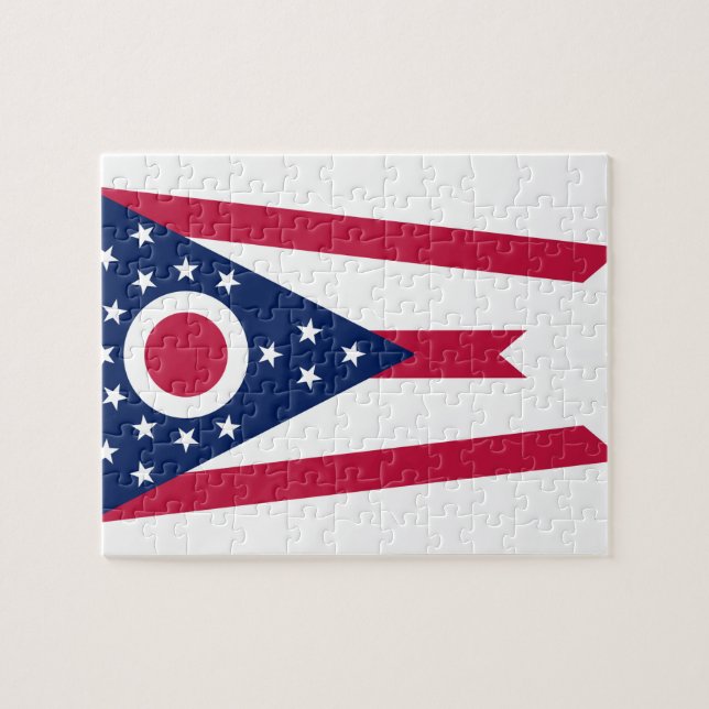 Ohio-Staats-Flagge (Horizontal)