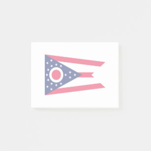 Ohio-Staats-Flaggen-Entwurfs-Dekor Post-it Klebezettel