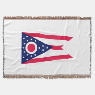 Ohio State Flag Design Decor Decke